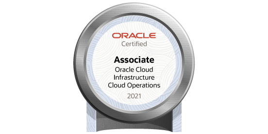 Oracle Cloud Infrastructure 2021 Certified Cloud Operations Associate