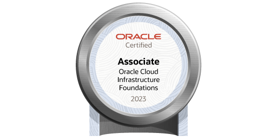 Oracle Cloud Infrastructure 2023 Certified Foundations Associate